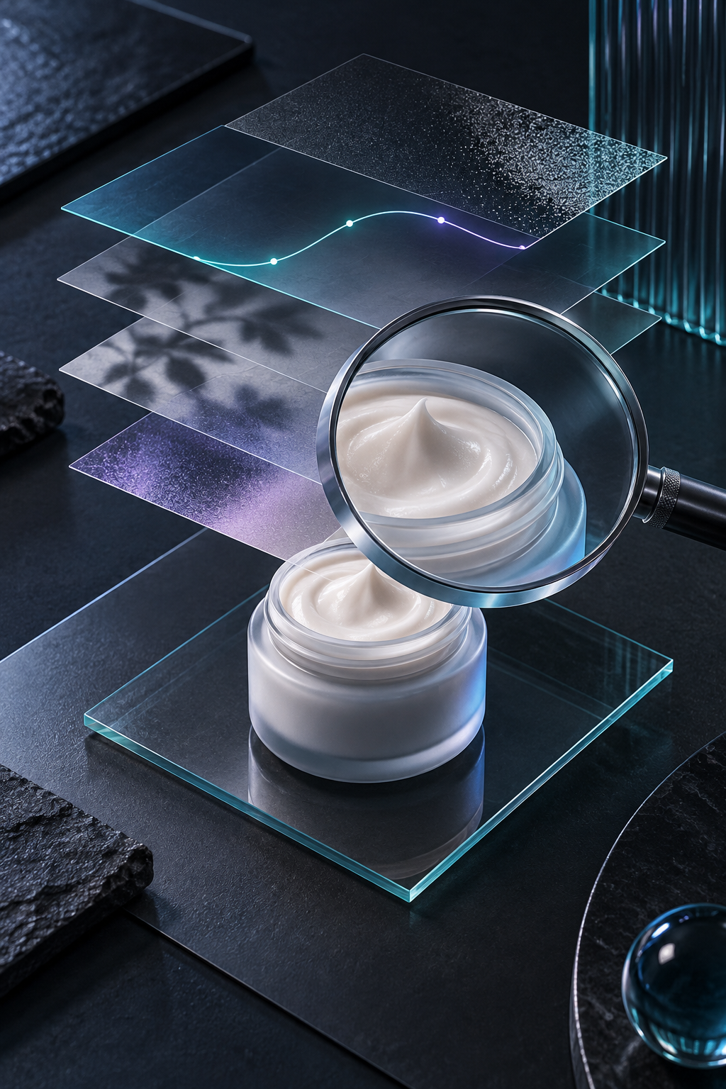 Product master protected by editable masks and adjustments